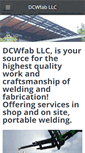 Mobile Screenshot of dcwfab.com